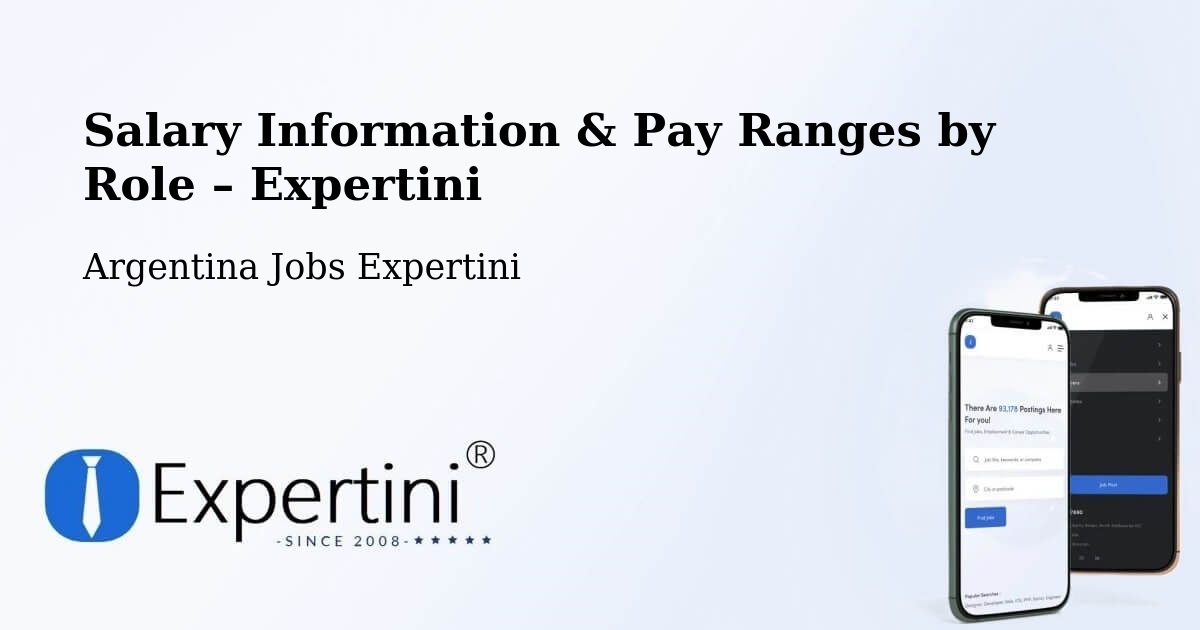 Salary Information & Pay Ranges – General Roca - General Roca, Argentina Jobs Expertini